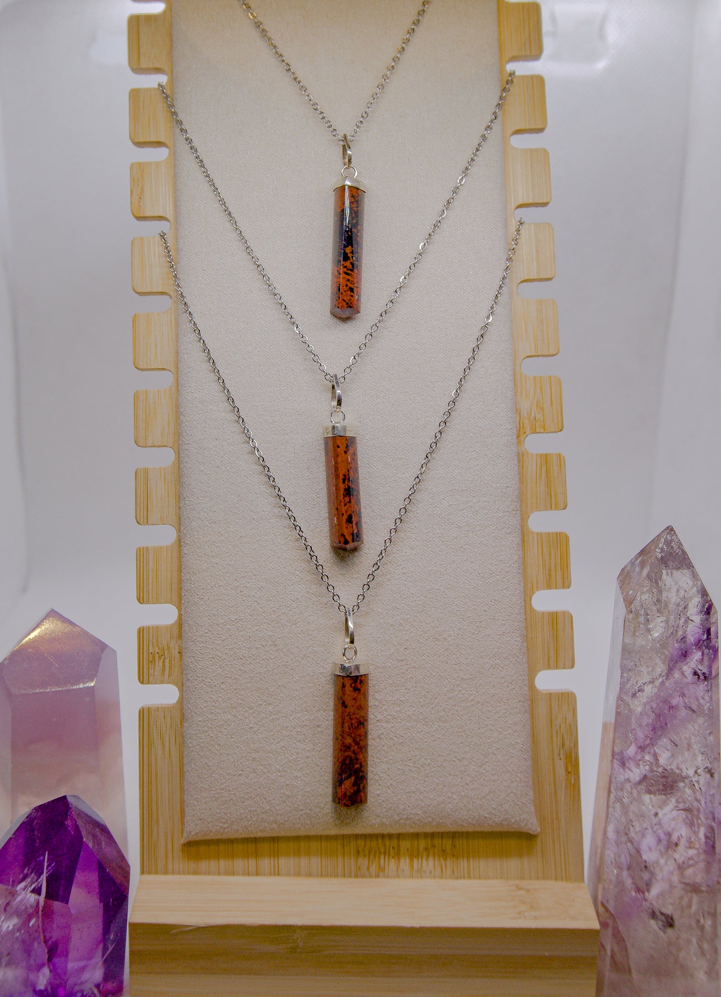 Mahogany Obsidian Pendant For Women | Stone & Spirit