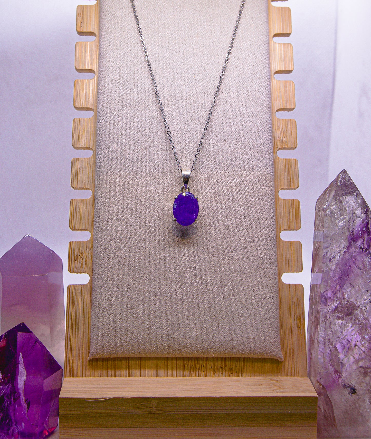 Shop Tanzanite Pendant Necklace | Stone & Spirit