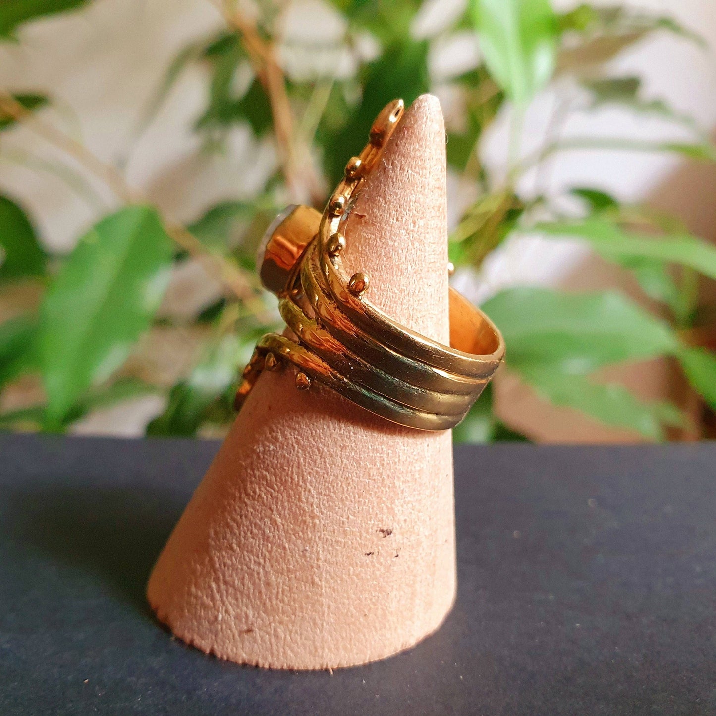 Ethnic Moonstone Ring