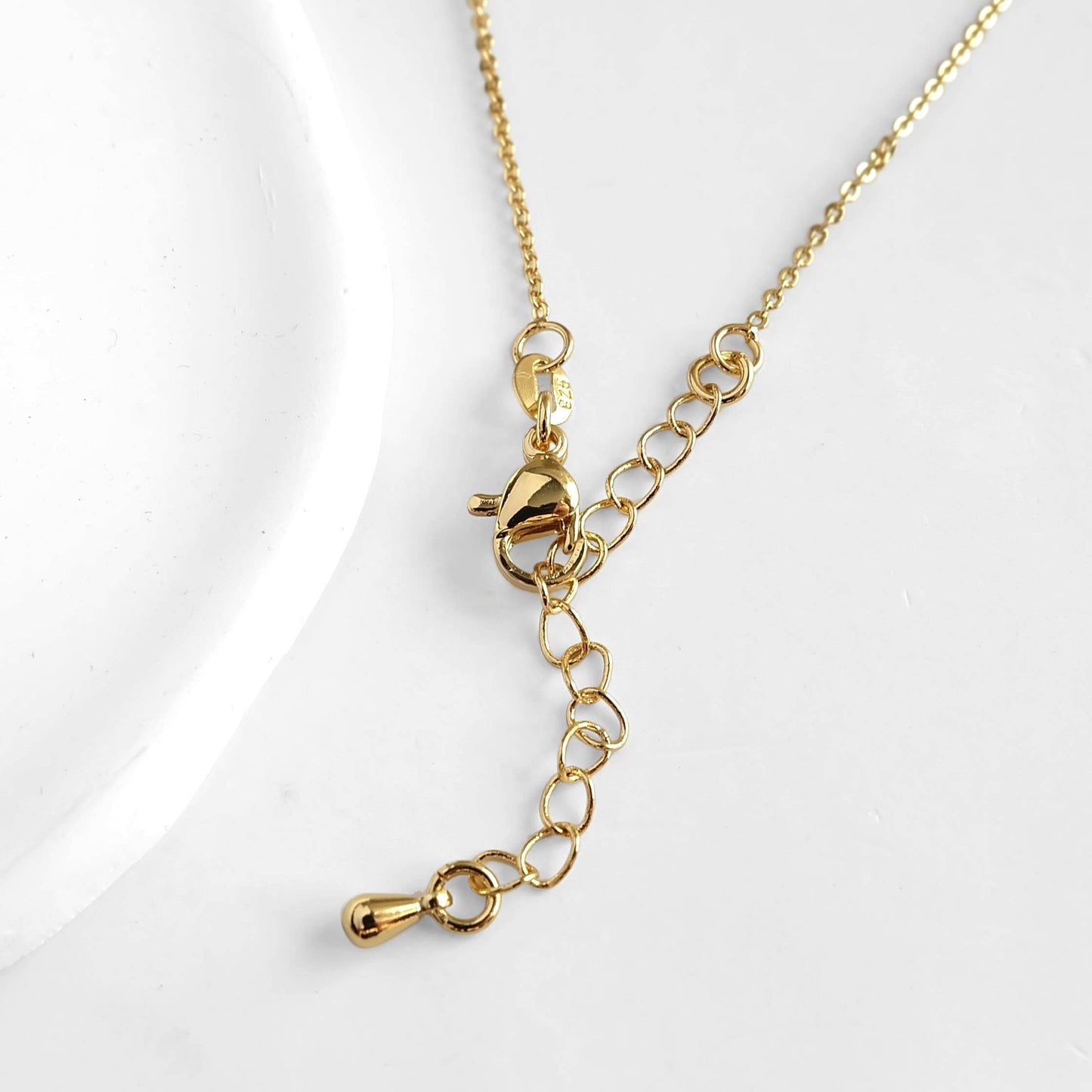 Peach Moonstone Necklace