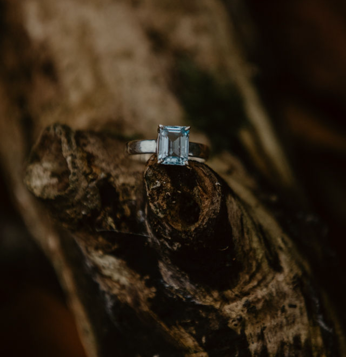 Blue Topaz Ring