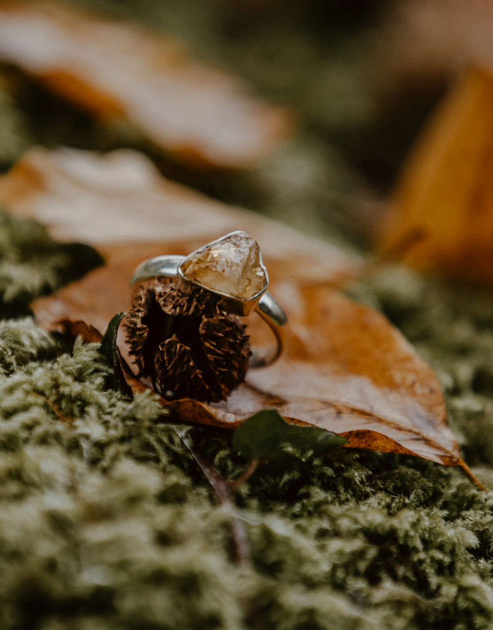 Citrine Ring (Raw)