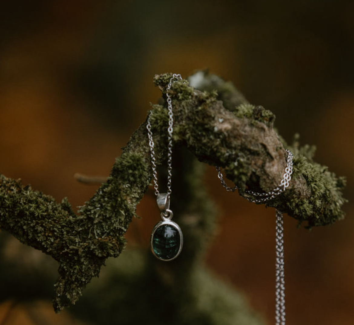 Green Tourmaline Pendant