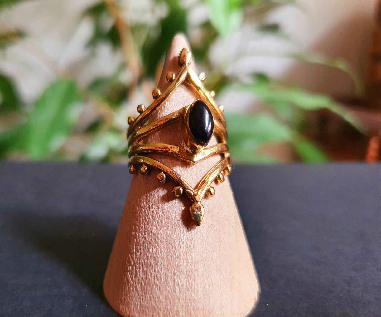 Ethnic Onyx Ring