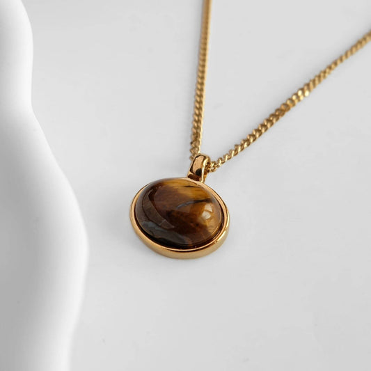Dainty Tiger's Eye Necklace