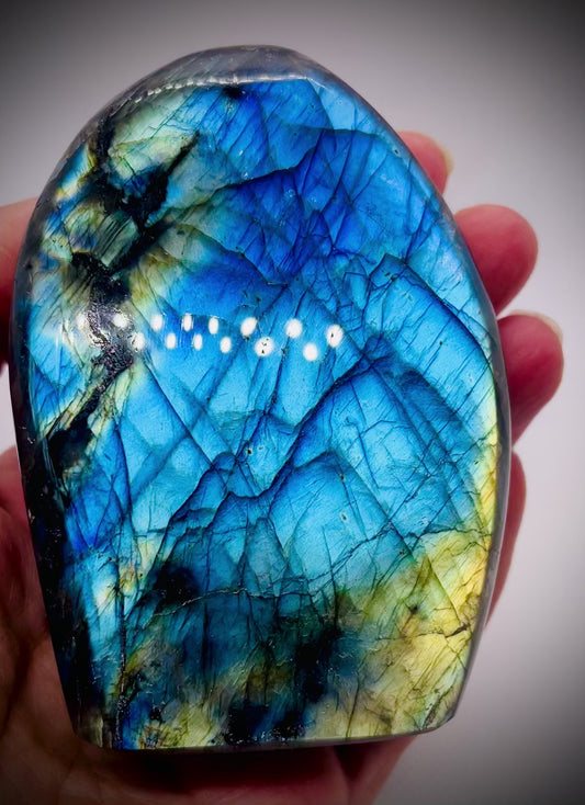 Polished Labradorite Crystal Décor Piece | Stone & Spirit