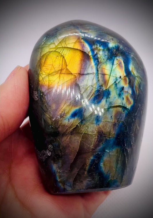 Labradorite Healing Stone Crystal Display | Stone & Spirit