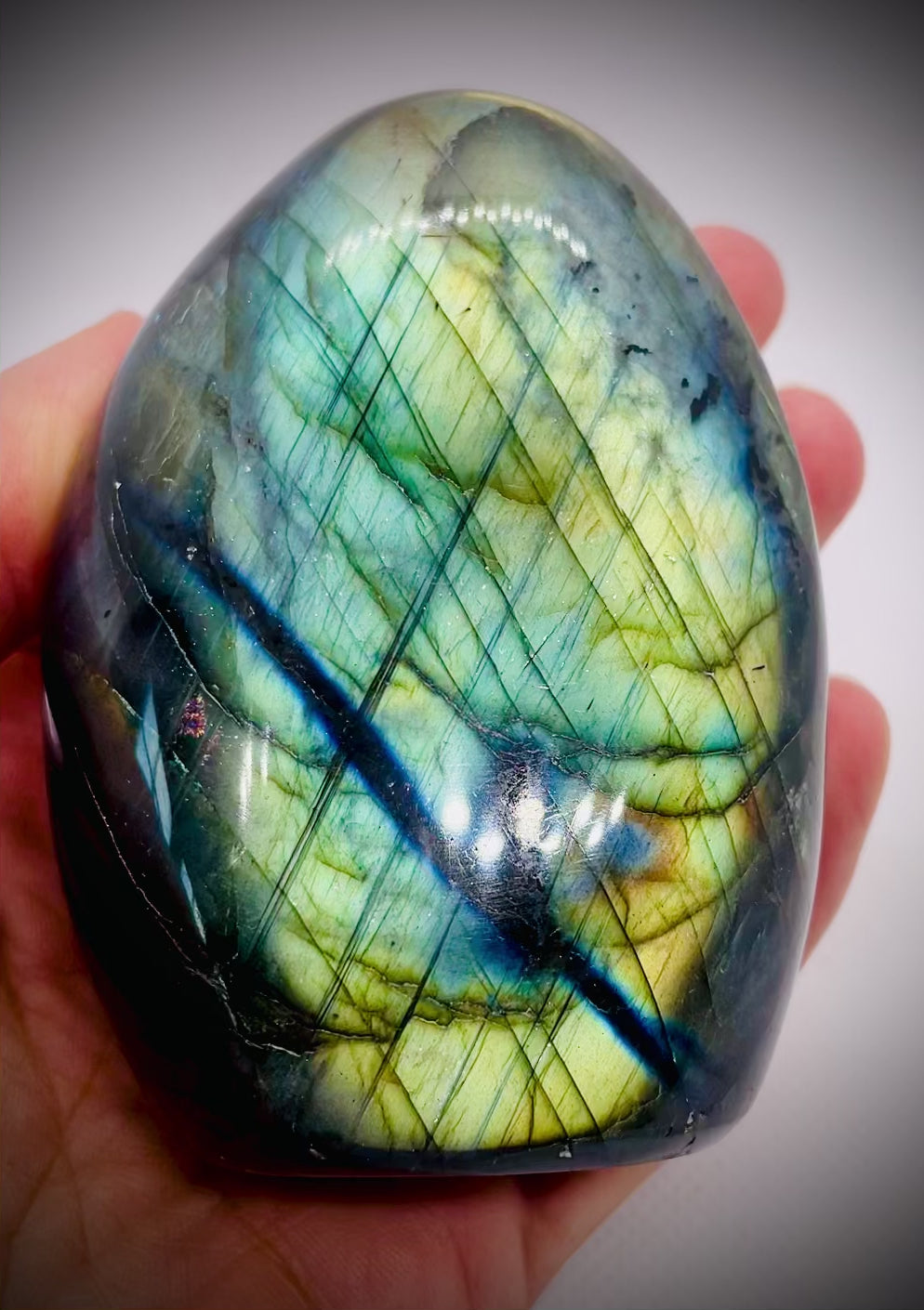 Labradorite Polished Crystal for Energy Work | Stone & Spirit