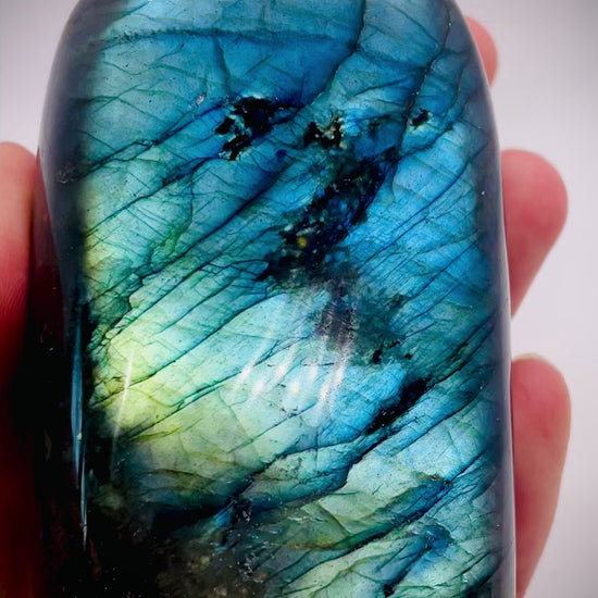 Premium Labradorite Crystal Home Décor | Stone & Spirit