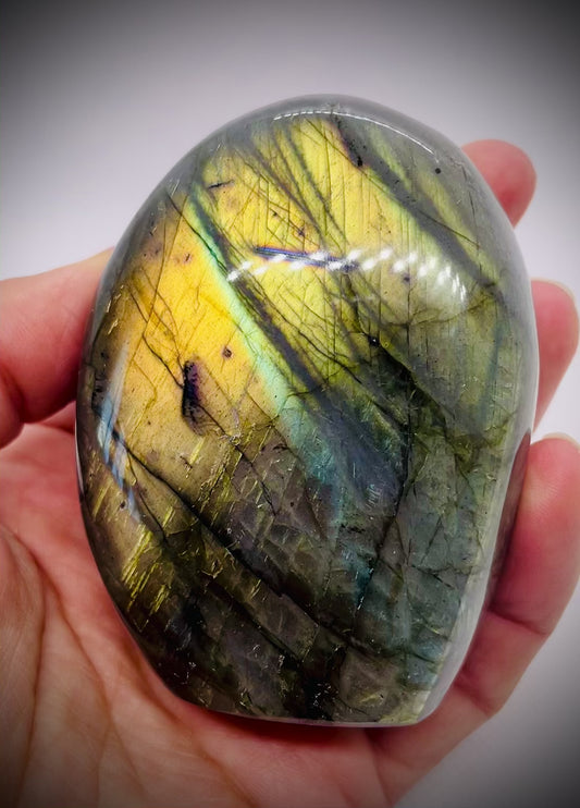 Stunning Labradorite Free Standing Gemstone | Stone & Spirit